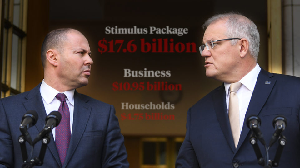 GOVERNMENT STIMULUS PACKAGE – announced 12 March 2020